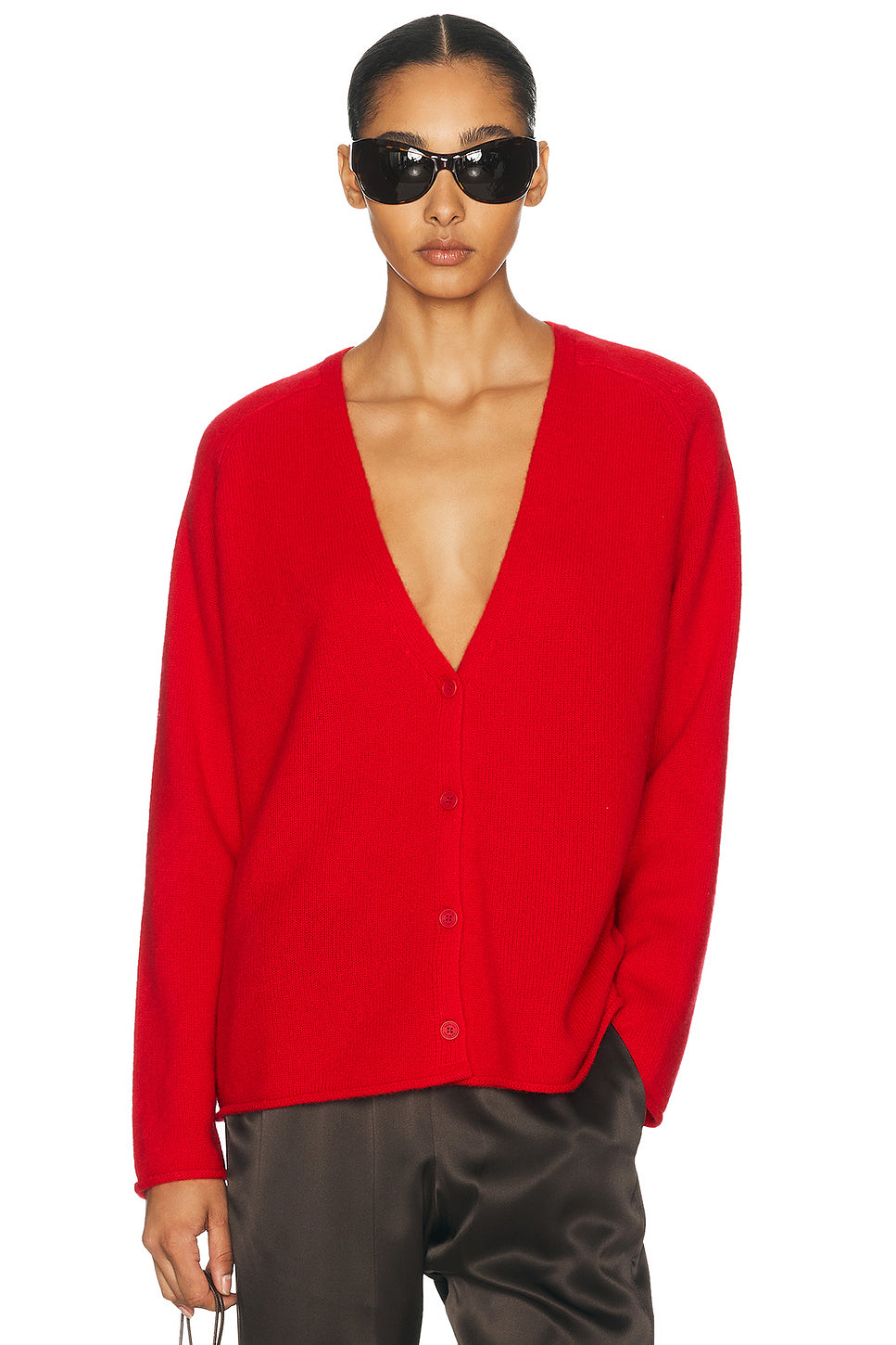 Samson Relaxed Saddle Raglan Cardigan
