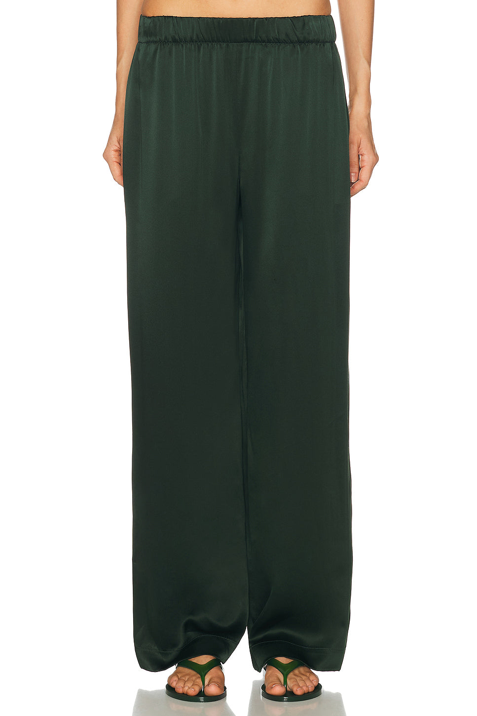 Brynn High Rise Pull On Wide Leg Pant