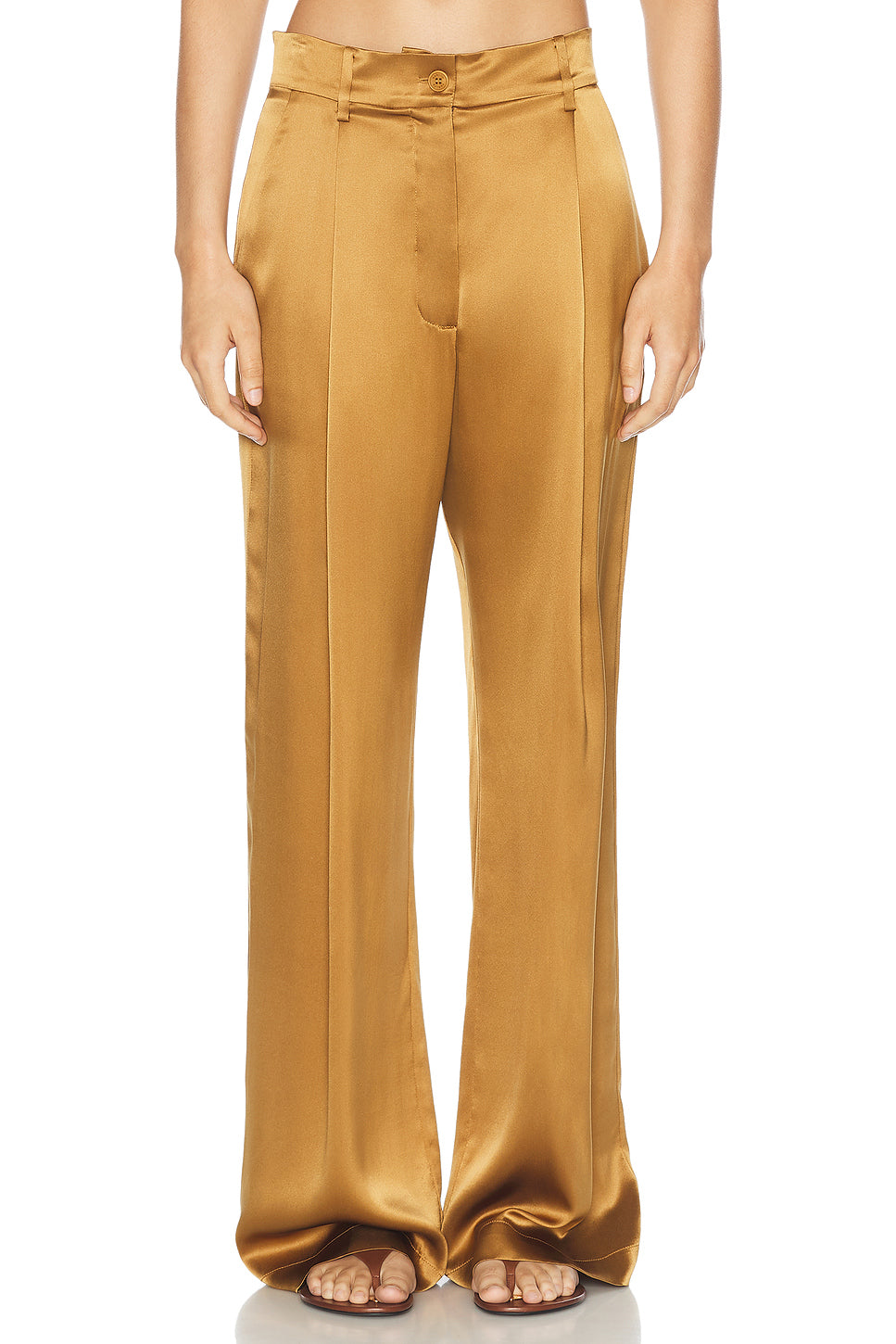 Emerson High Rise Pleated Pant