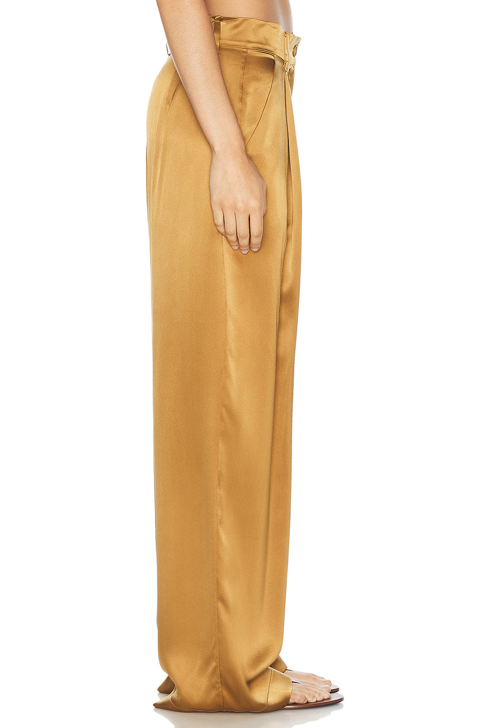 Emerson High Rise Pleated Pant