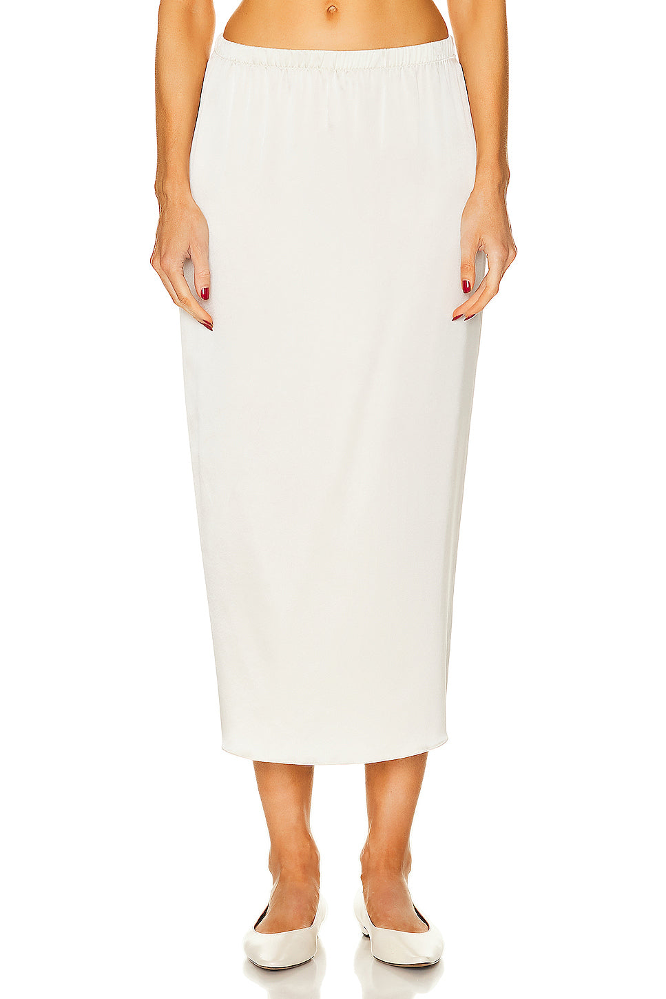 Hedy Low Rise Silk Skirt