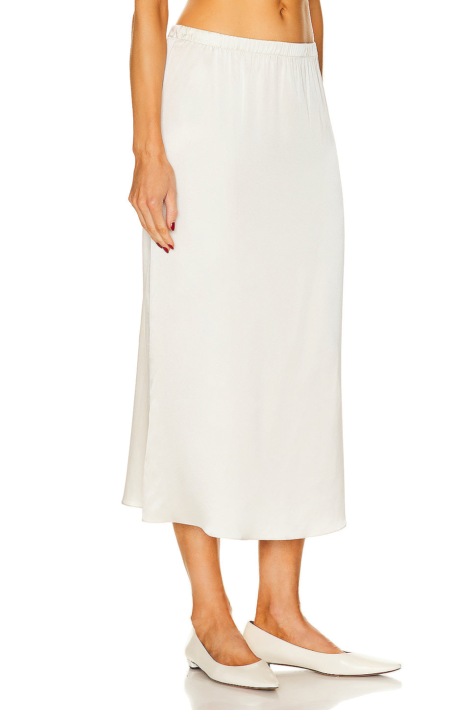 Hedy Low Rise Silk Skirt