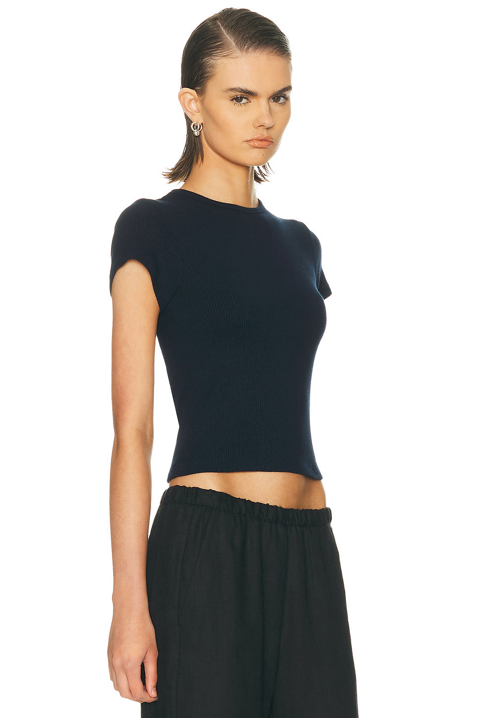 Yael Cropped Baby Tee
