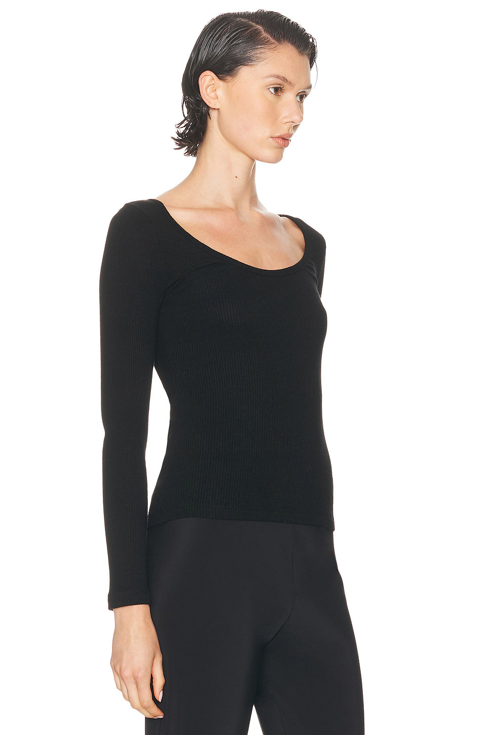 Isla Scoop Neck Long Sleeve Tee