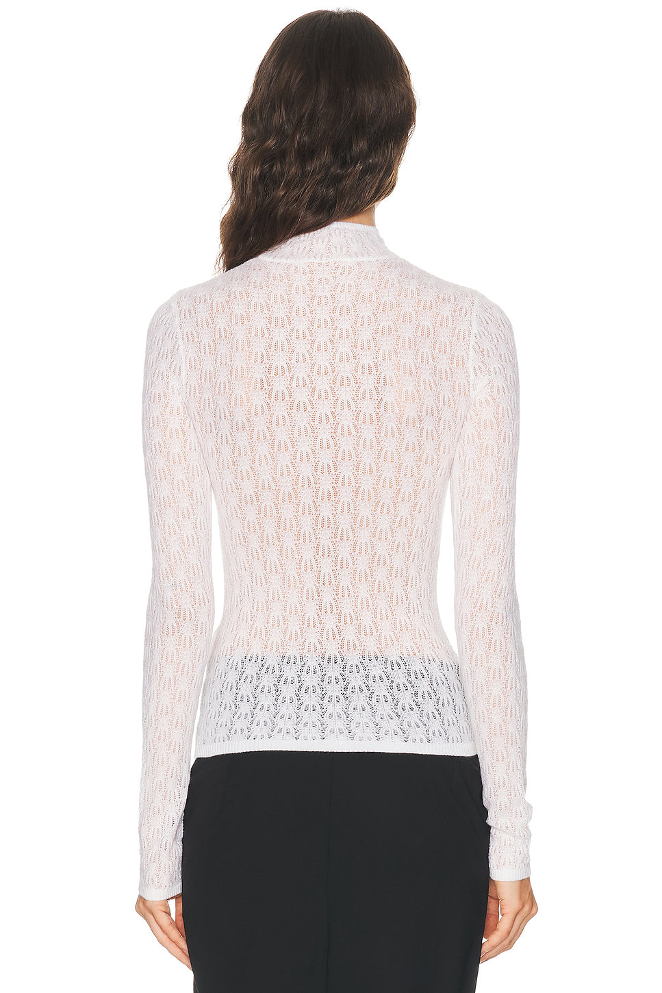 Rhea Long Sleeve Mock Neck Top