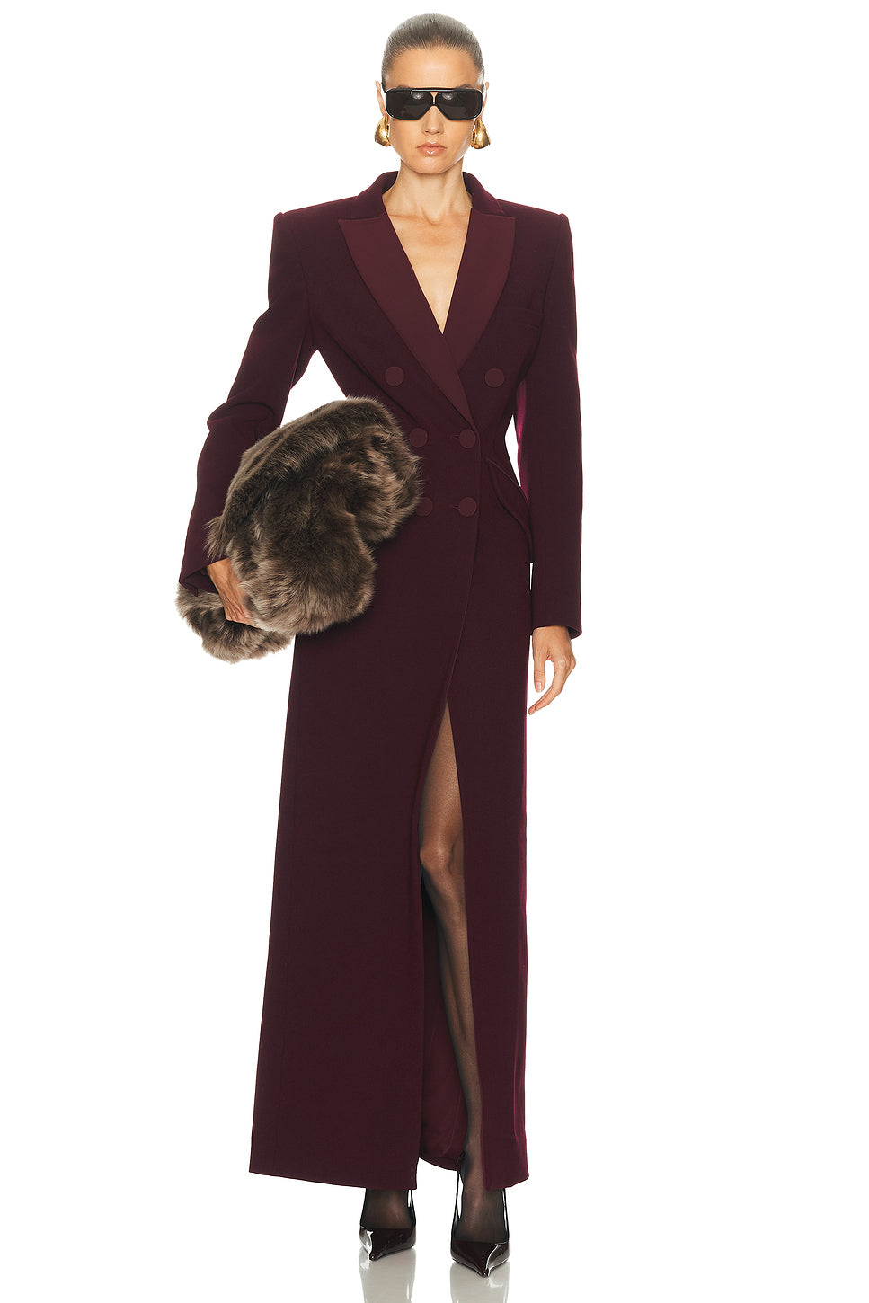 Amberly Evening Blazer Dress