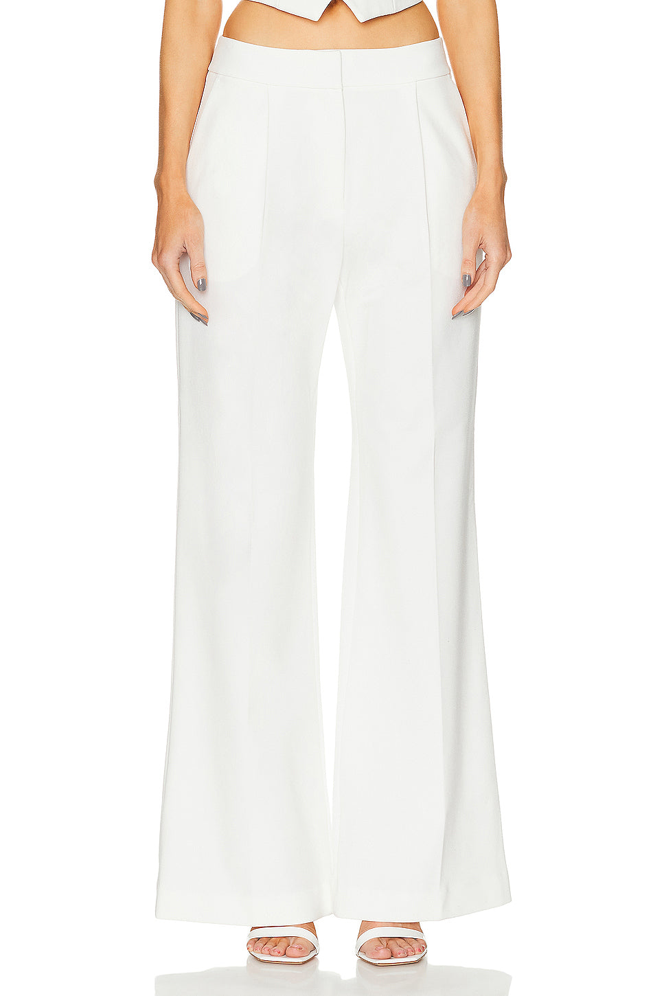 Pin Tuck Palazzo Pant