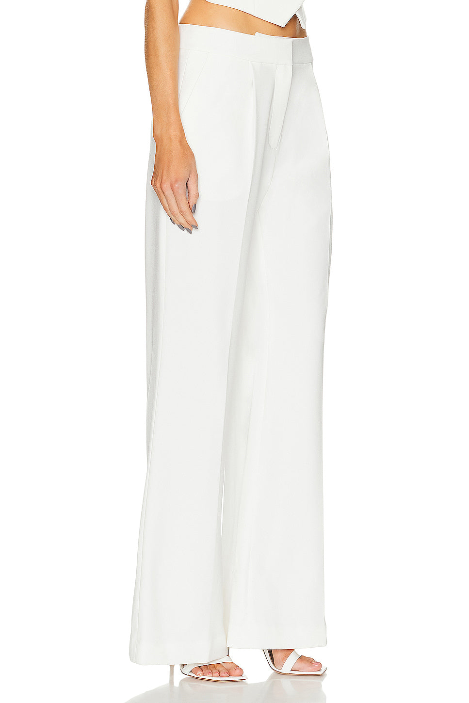 Pin Tuck Palazzo Pant