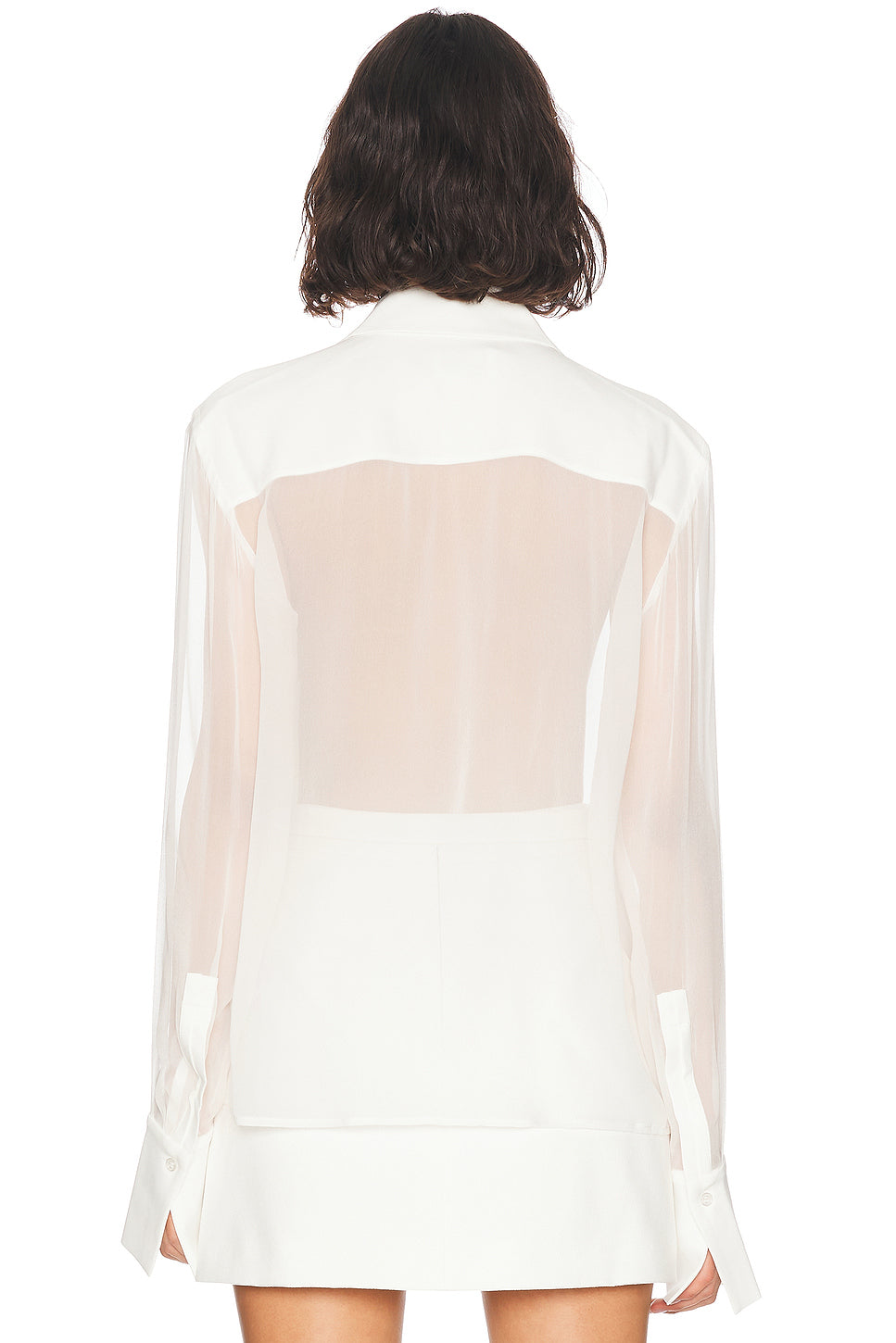 Meghan Panelled Silk Blouse