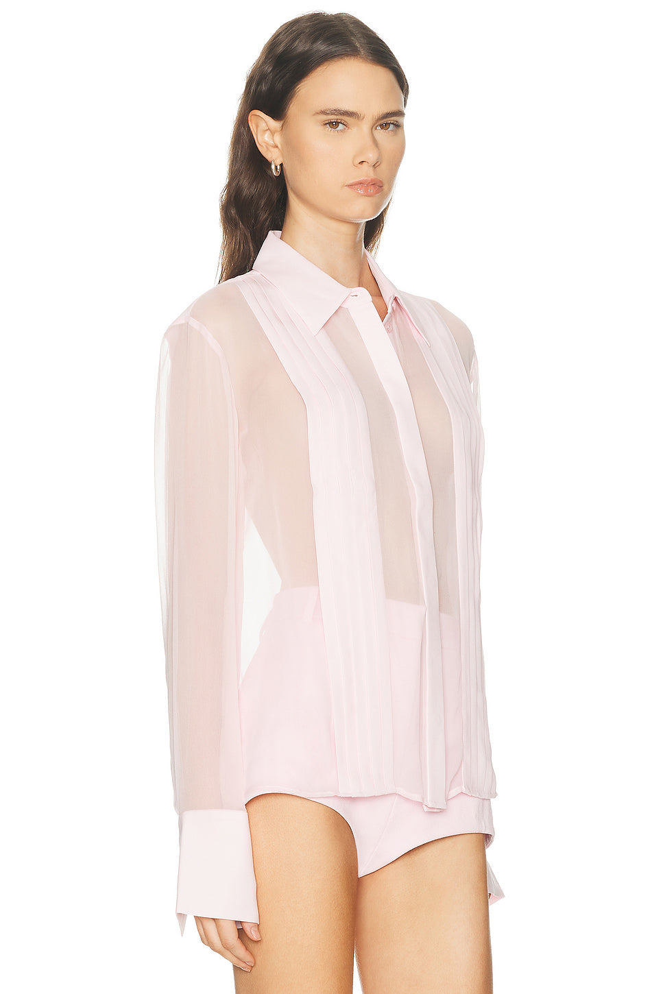 Meghan Panelled Silk Blouse
