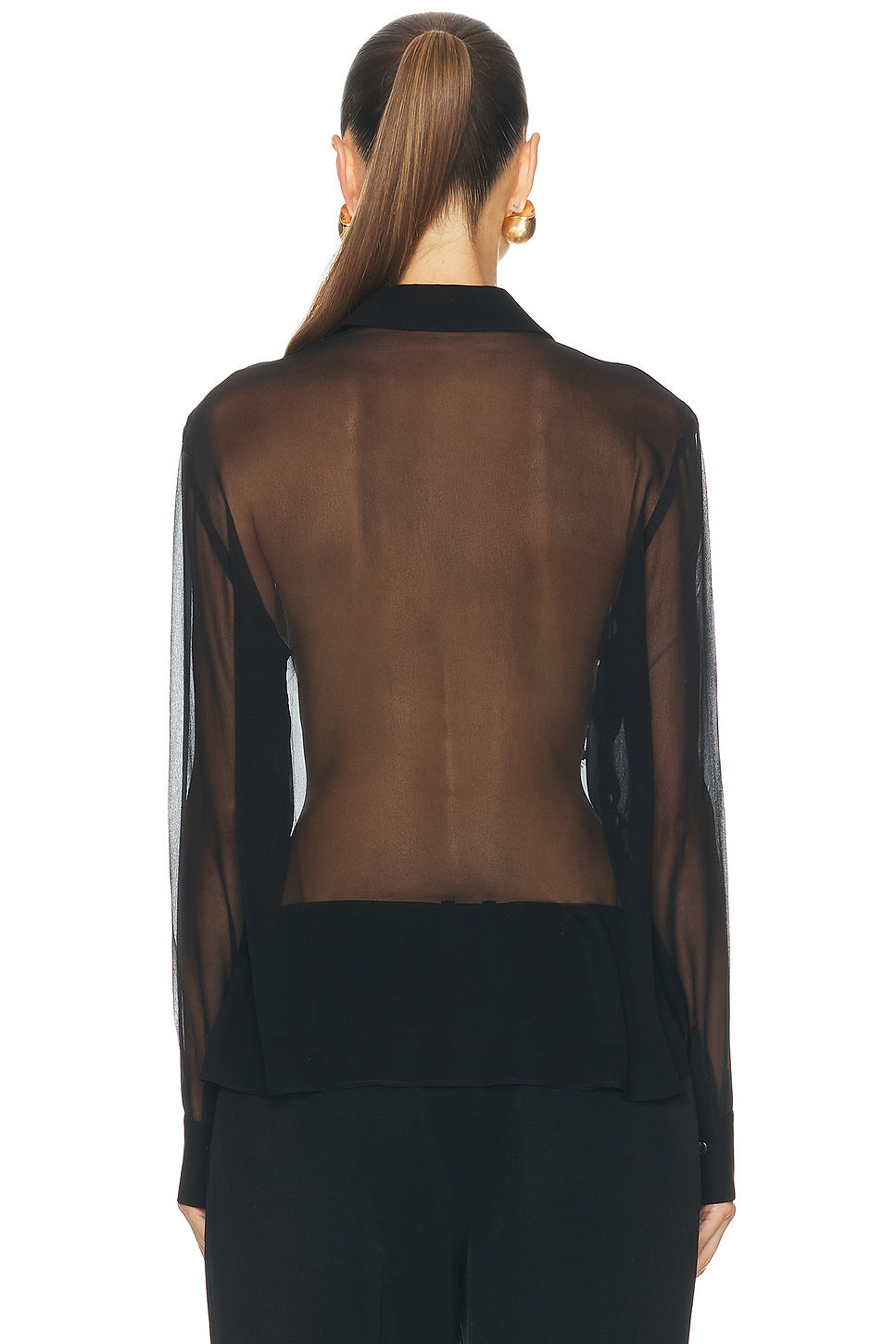 Chelsea Silk Lace Blouse