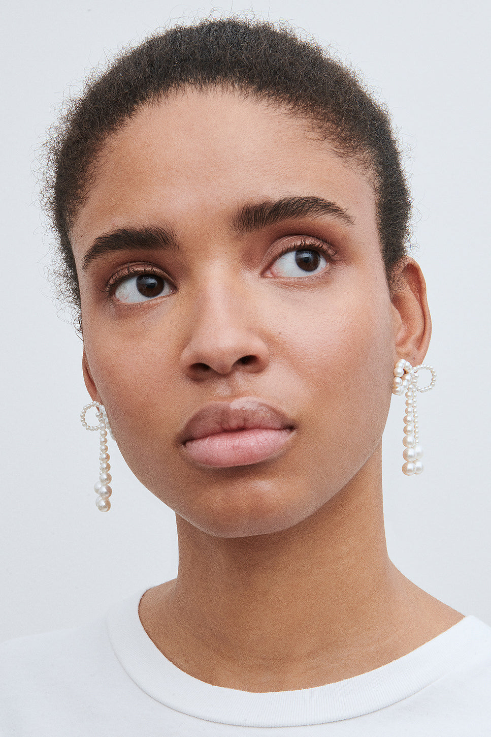 Grande Rosette De Perles Earrings
