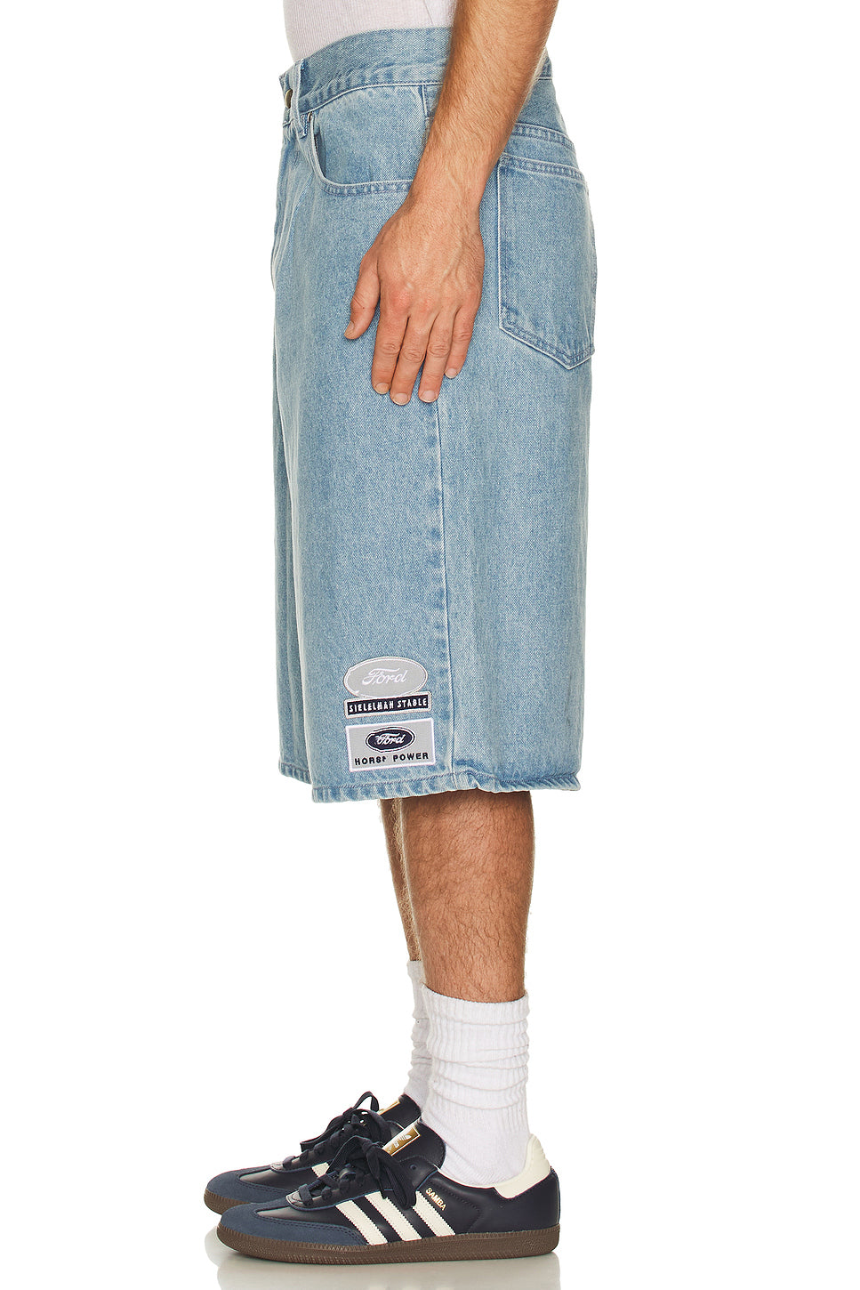 x Ford Patched Denim Jorts