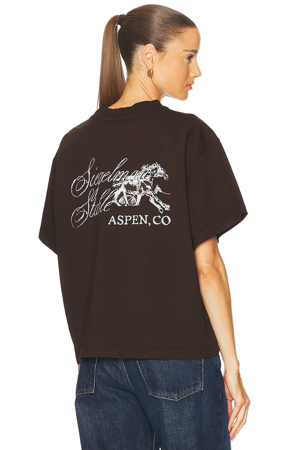 x FWRD Crop Tee