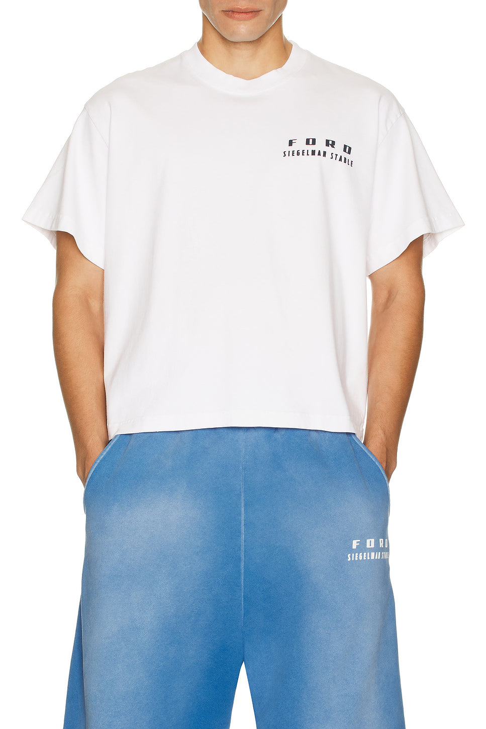 Printed Graphic Crop T-Shirt