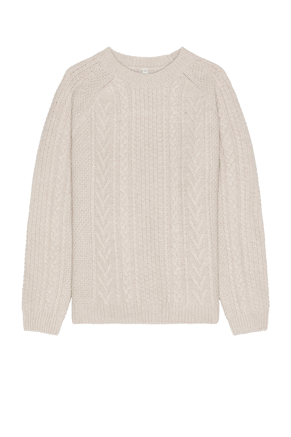 Merino Wool Fisherman Sweater