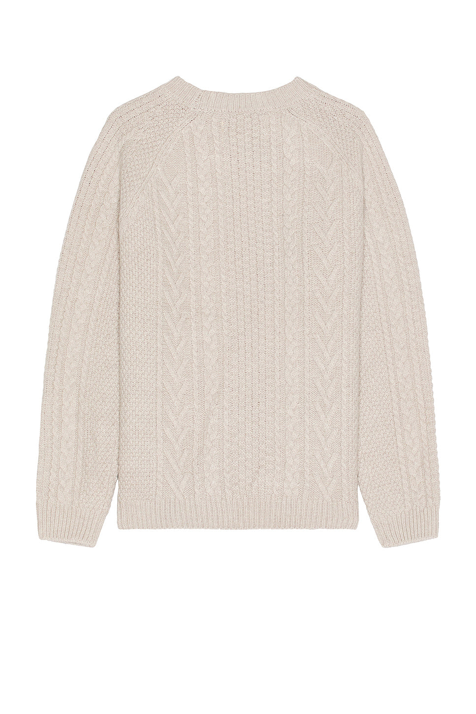 Merino Wool Fisherman Sweater