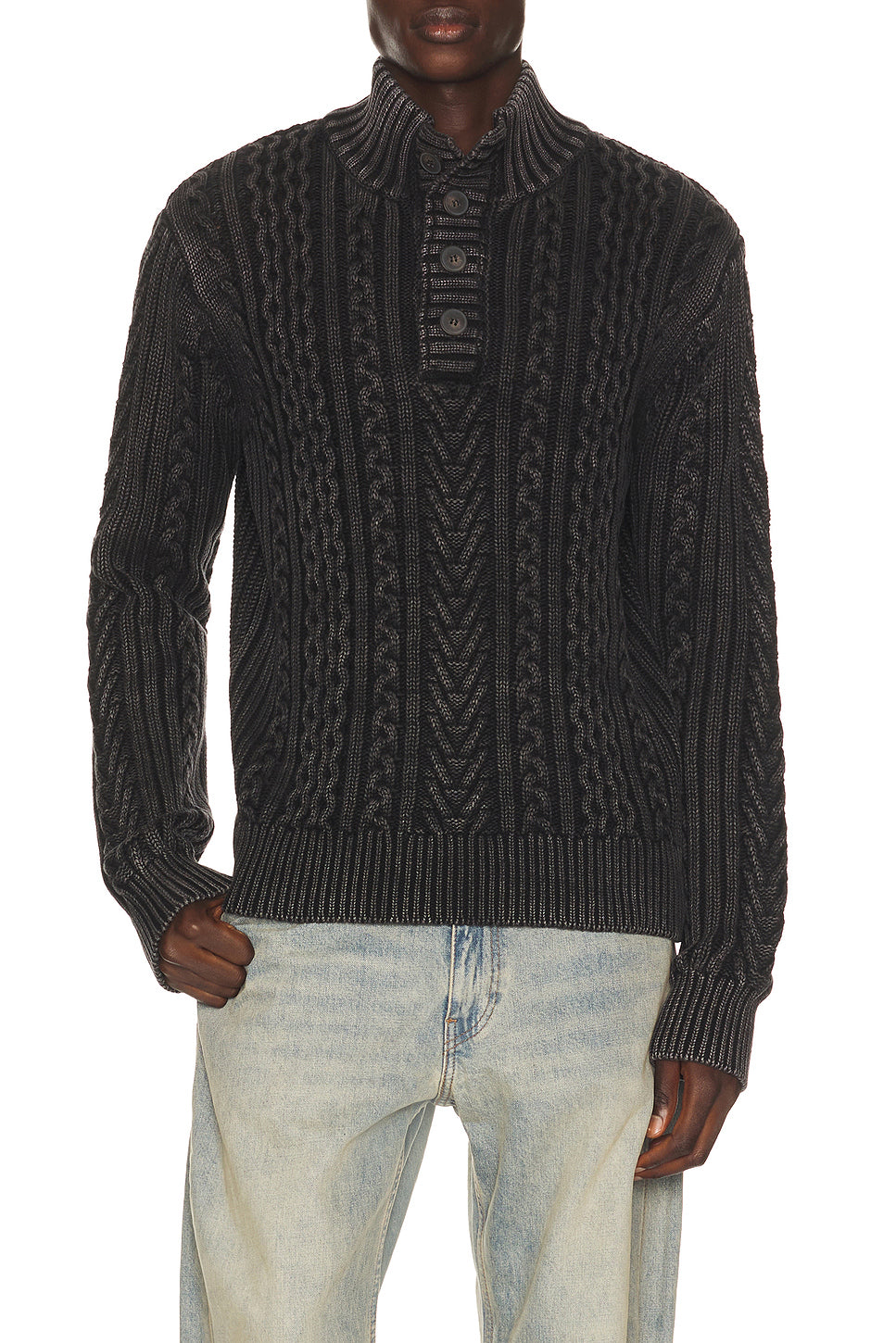 Cable Knit Fishermans Sweater