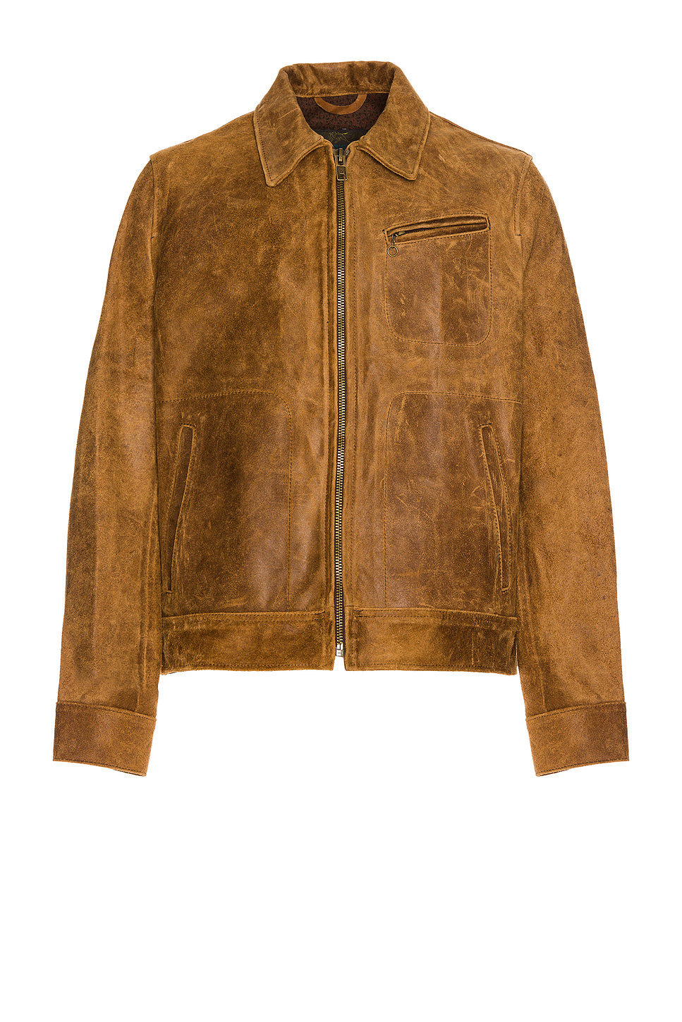 Duke Unlined Rough Suede Jacket