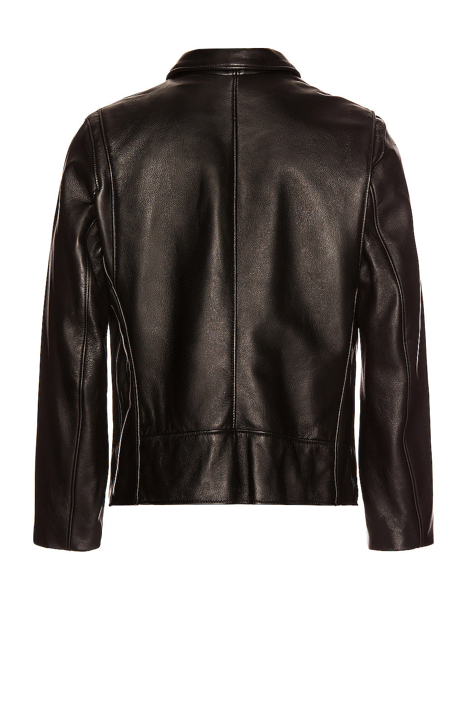 Collar Lamb Leather Jacket