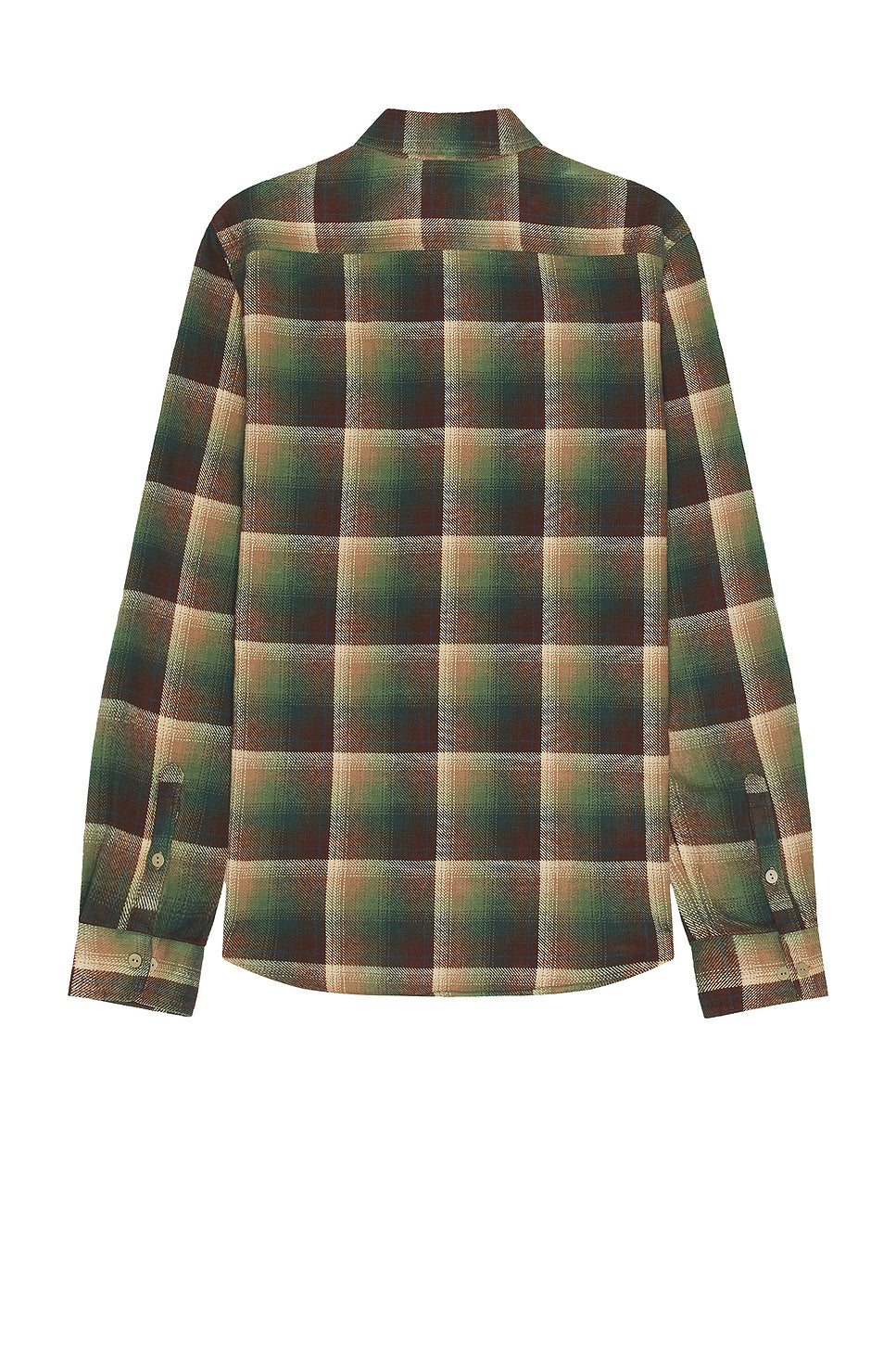 Plaid Cotton Flannel Shirt