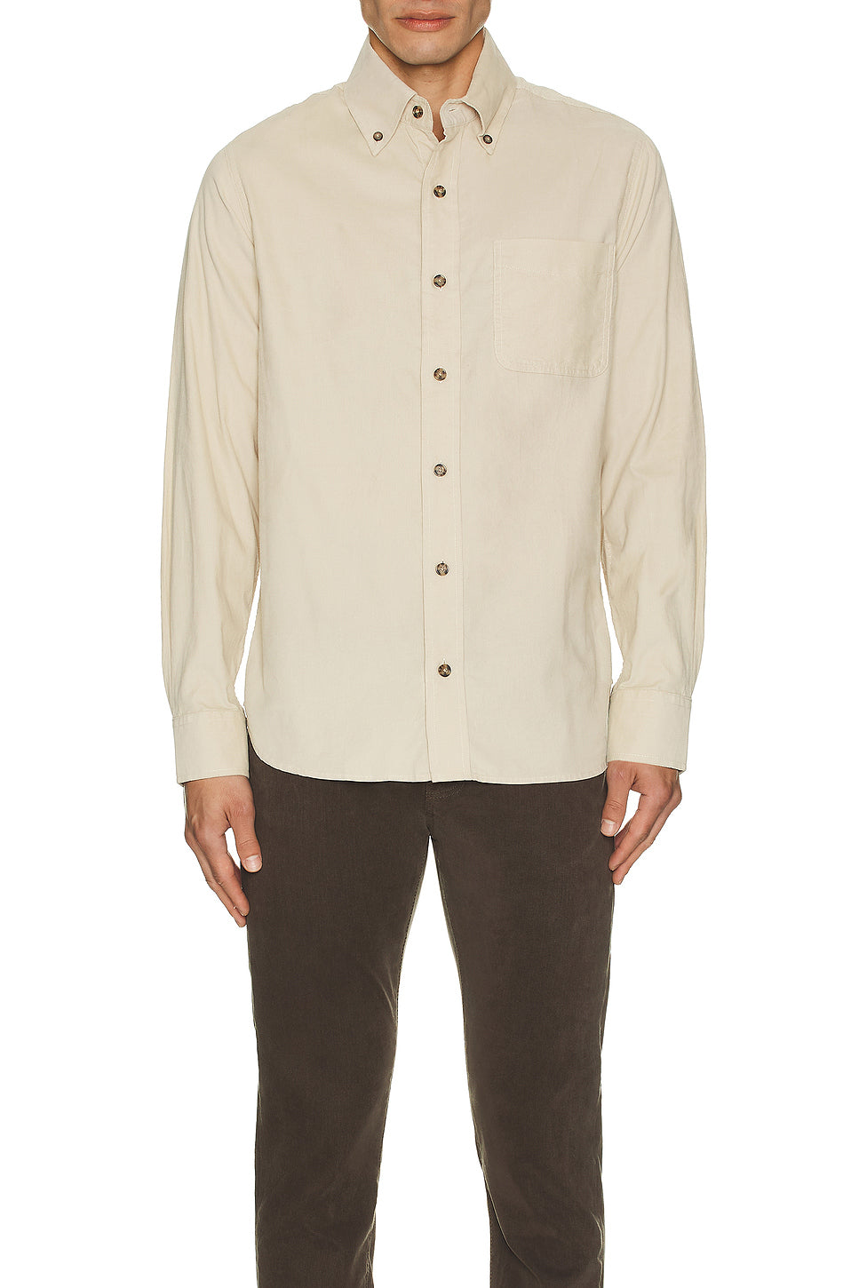 Pinwale Button Up Shirt