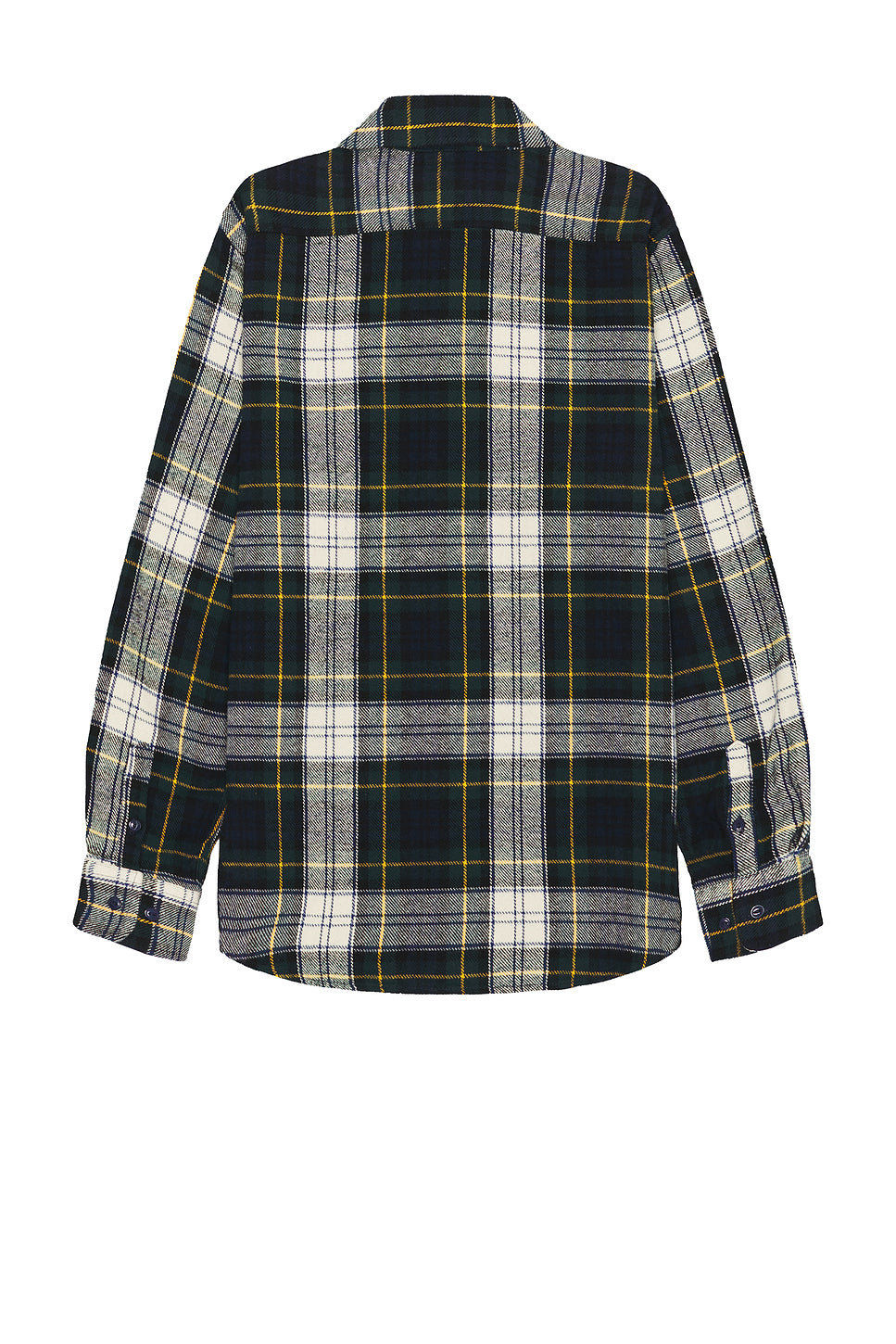 Plaid Cotton Flannel Shirt