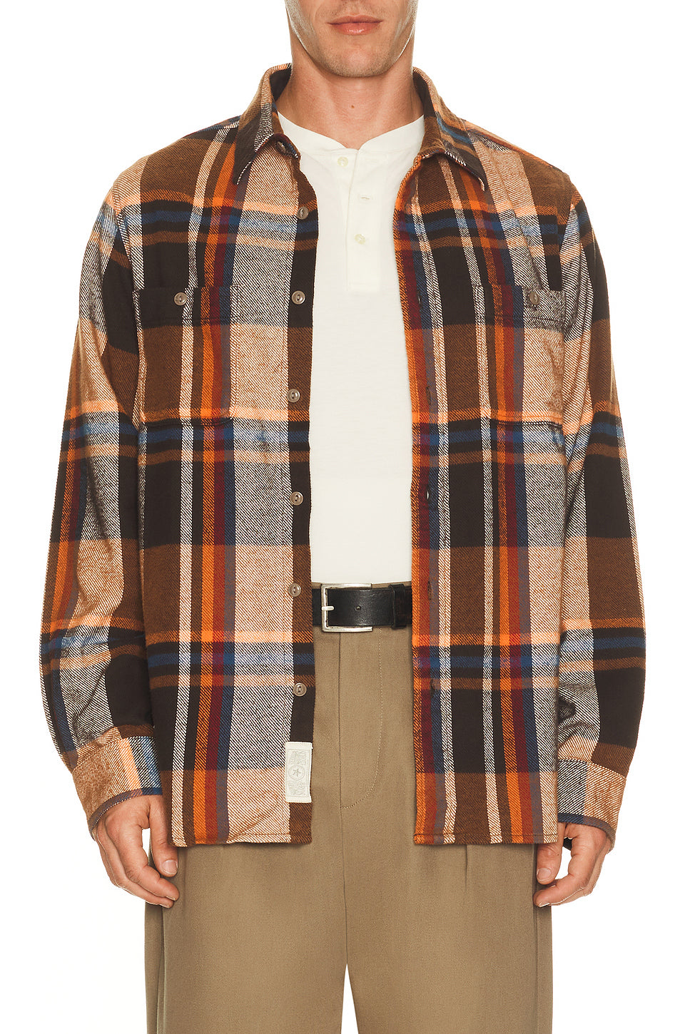 Heavy Flannel Work Shirt