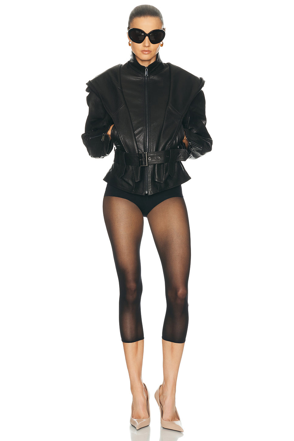Malva Sheer Capri Tights