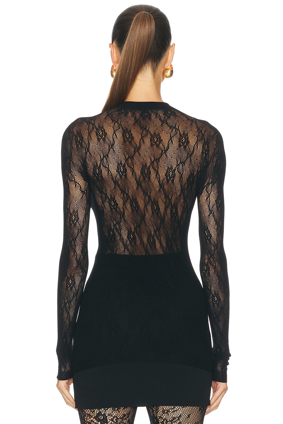 Nova Lace Long Sleeve Top