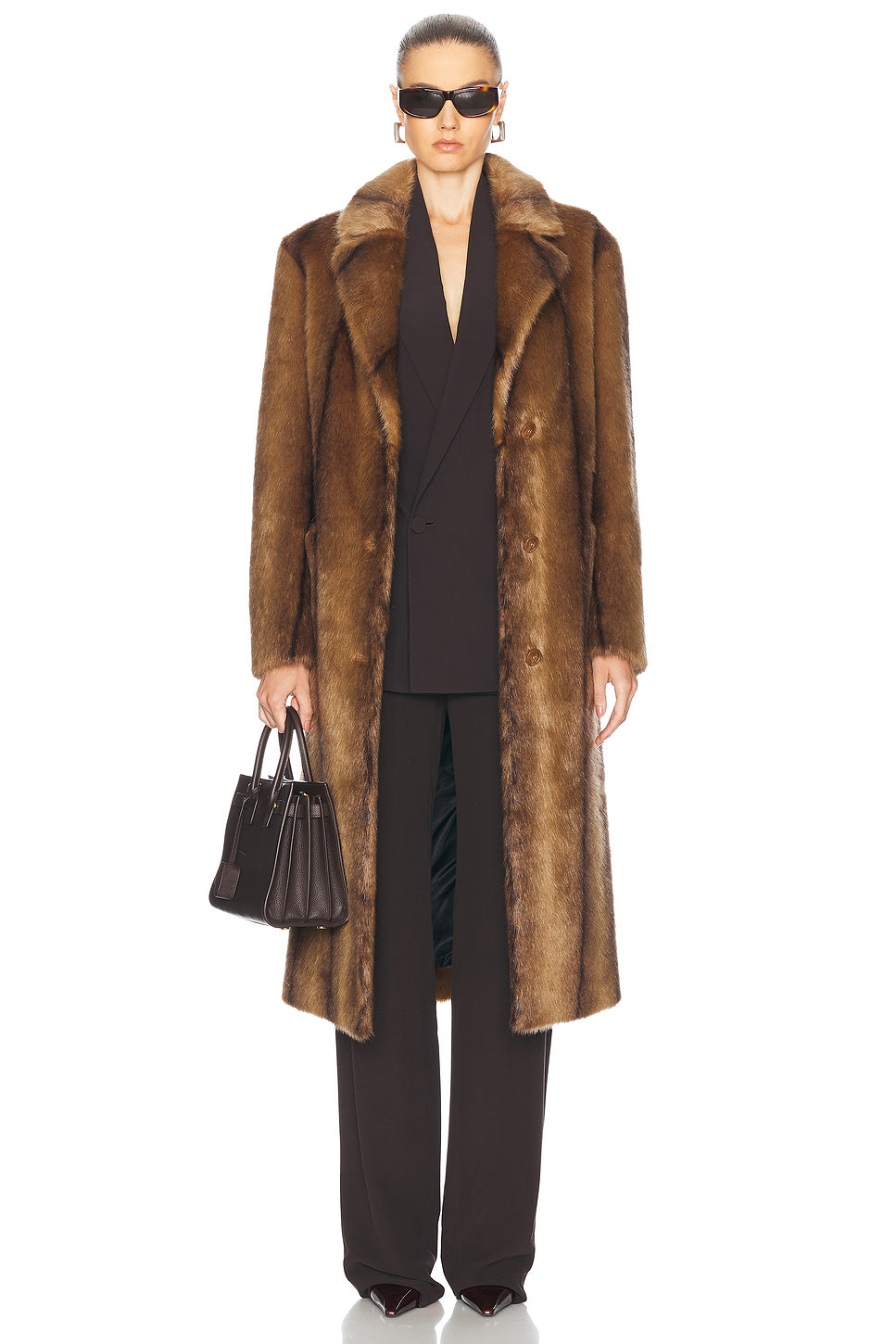 Joy Faux Fur Coat