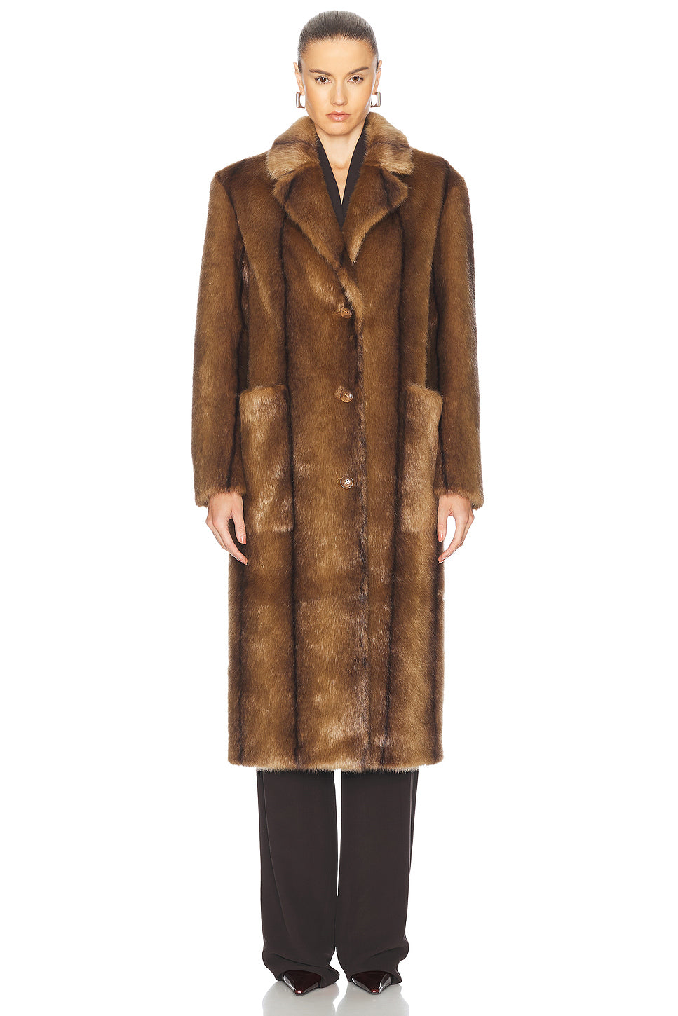 Joy Faux Fur Coat