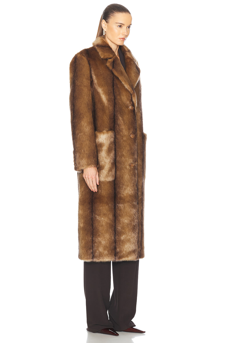 Joy Faux Fur Coat