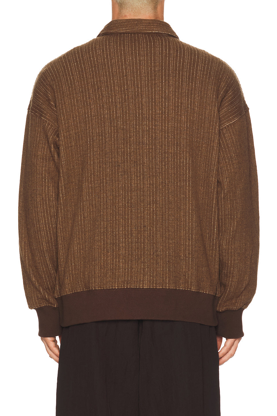 Classic Collar Zip Pullover