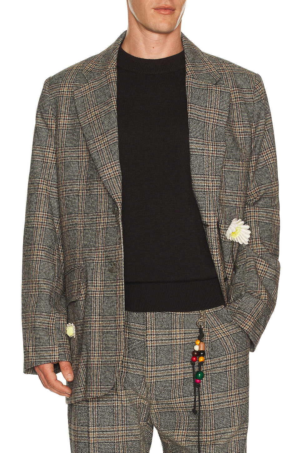 Flower Square Blazer