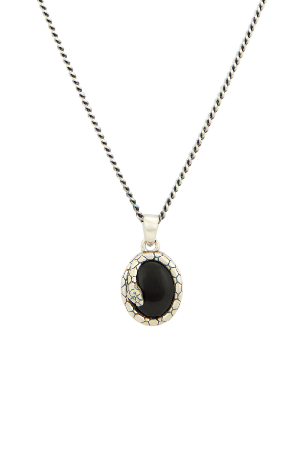 Onyx Serpent Necklace