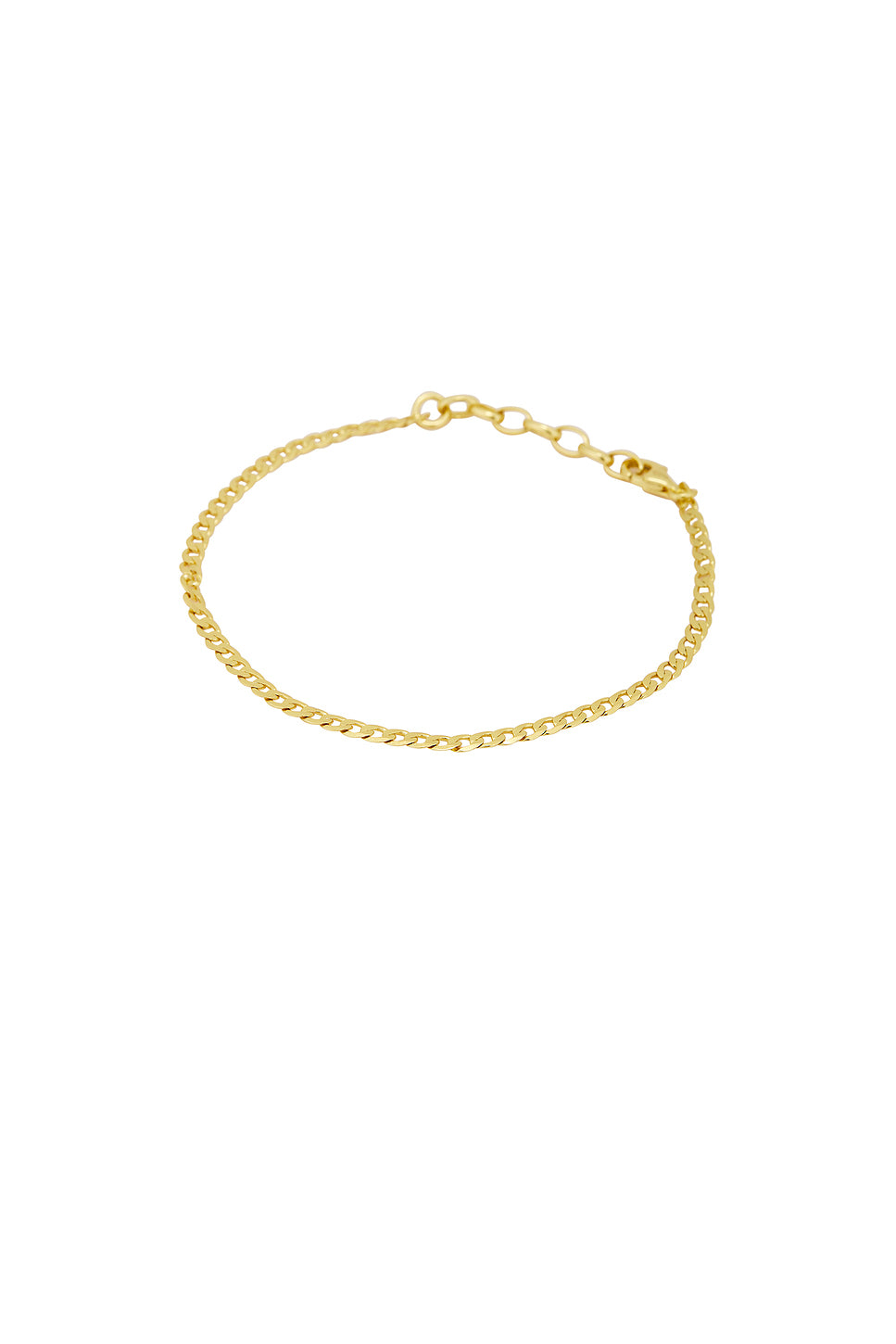 Flat Cuban Chain Bracelet