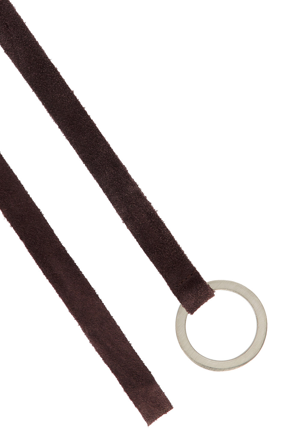 Suede Tie Belt