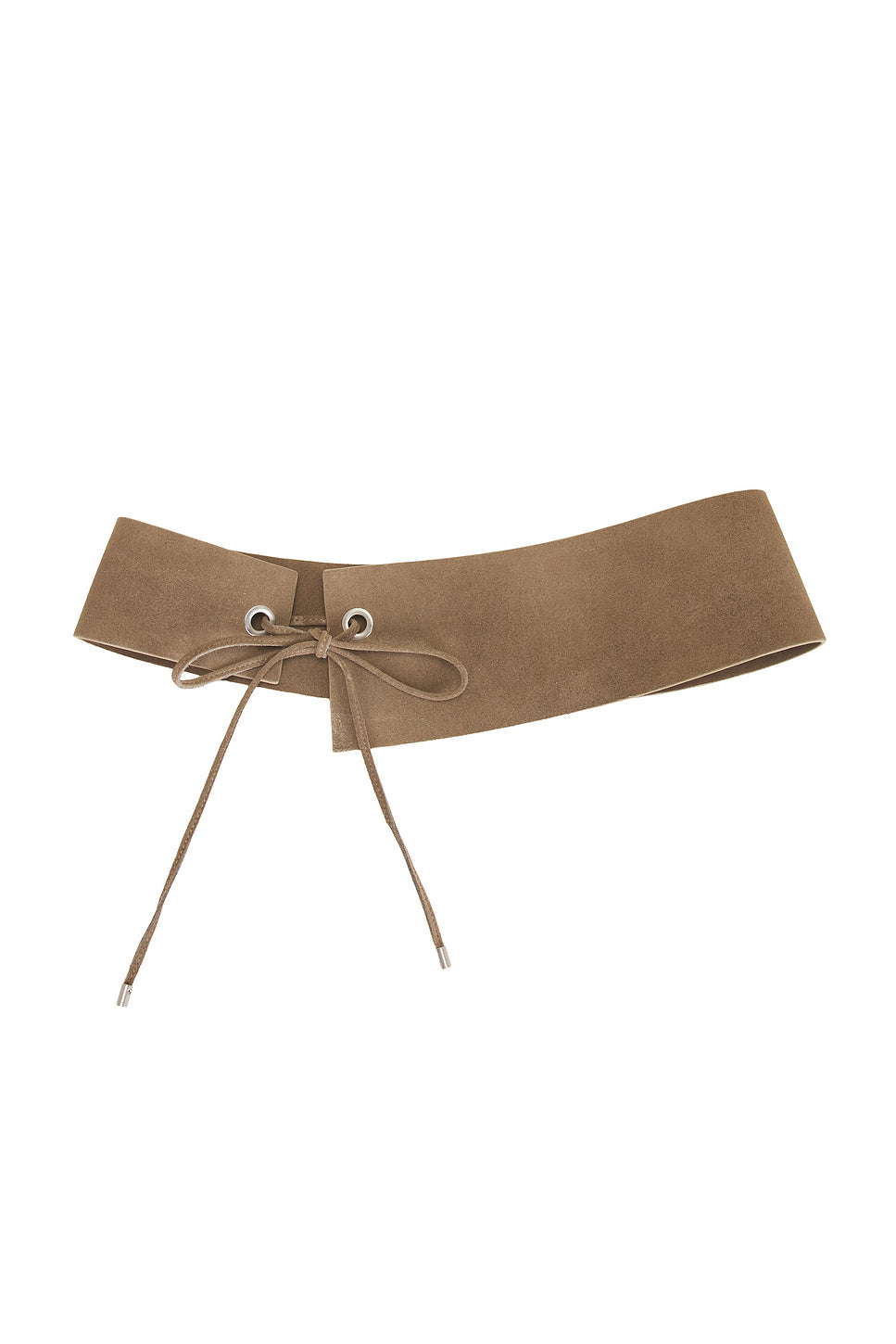 Suede Asymmetric Belt