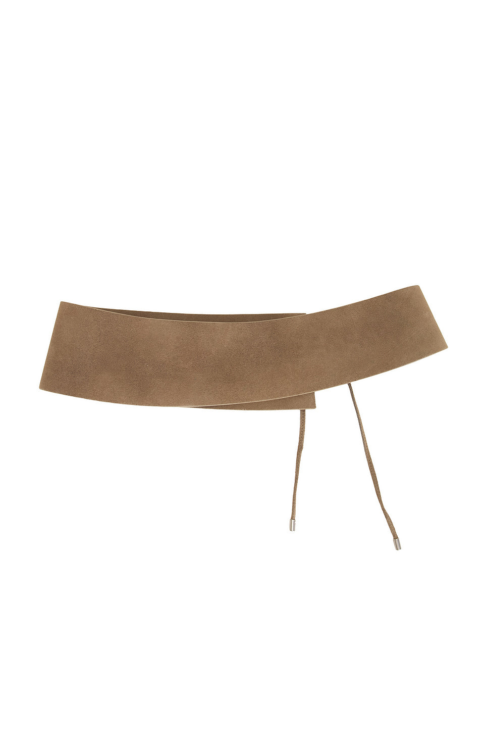 Suede Asymmetric Belt