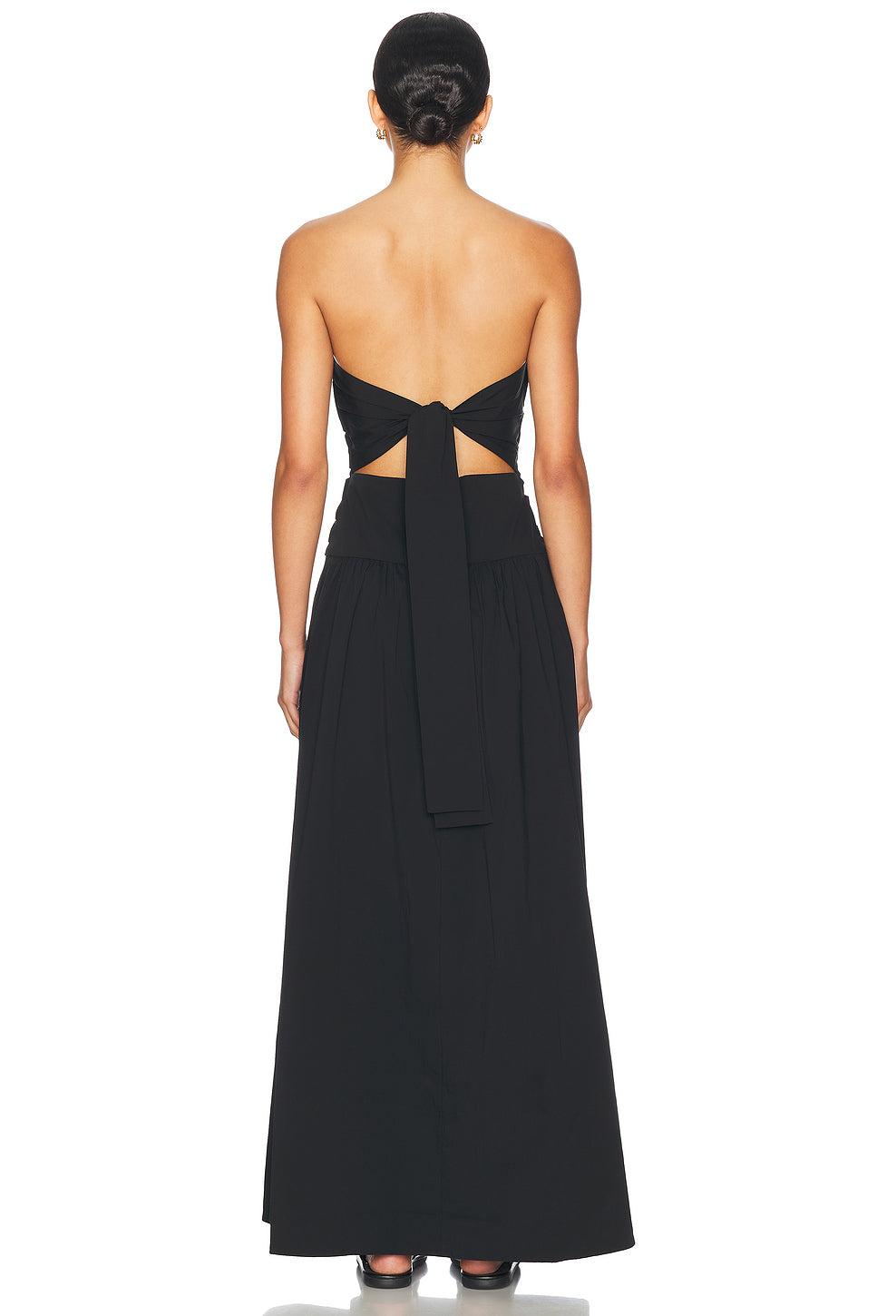 Gathered Strapless Dress