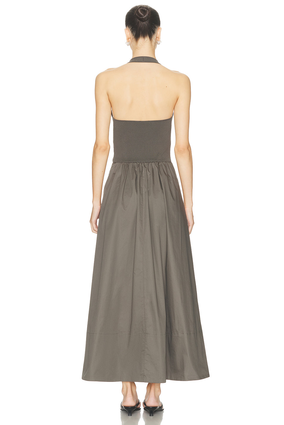 Halter Gathered Dress