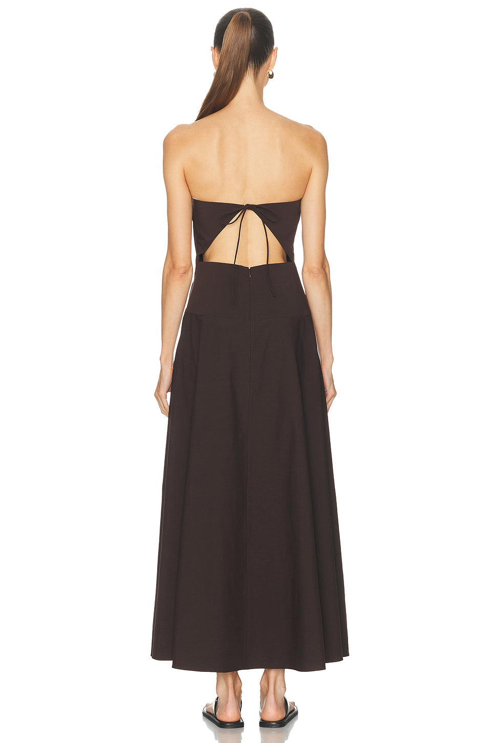Strapless Rouleau Dress