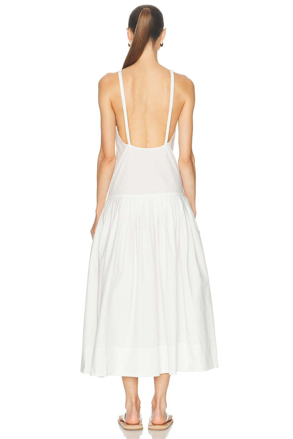Relaxed Pleat Dress