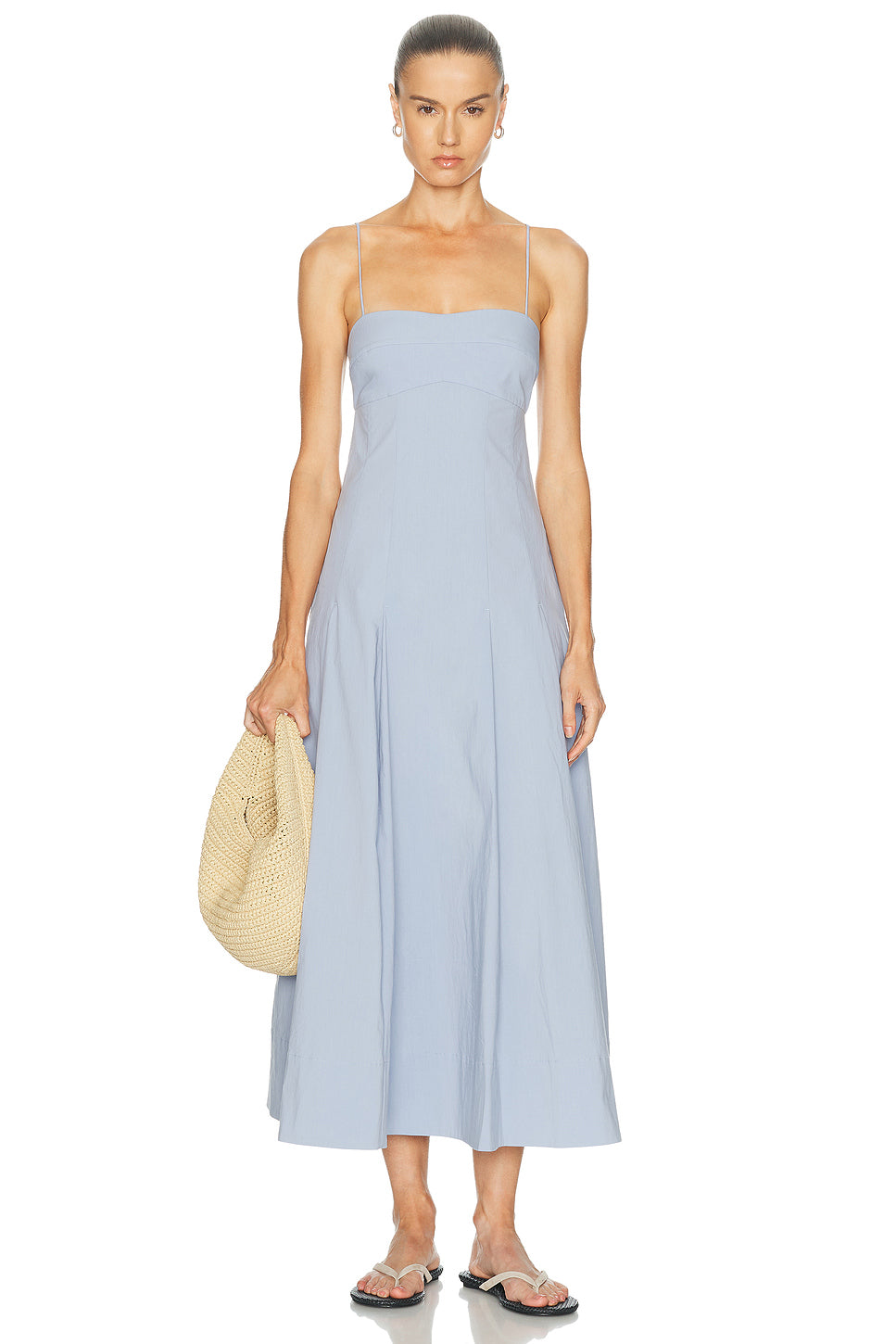 Everyday Cotton Pleat Dress