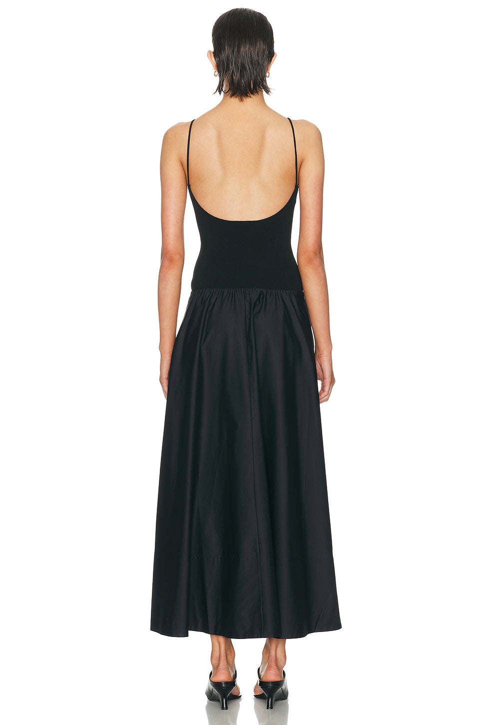 Backless Circle Hem Dress