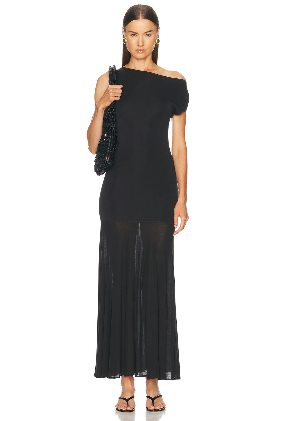 Fine Jersey Circle Hem Dress