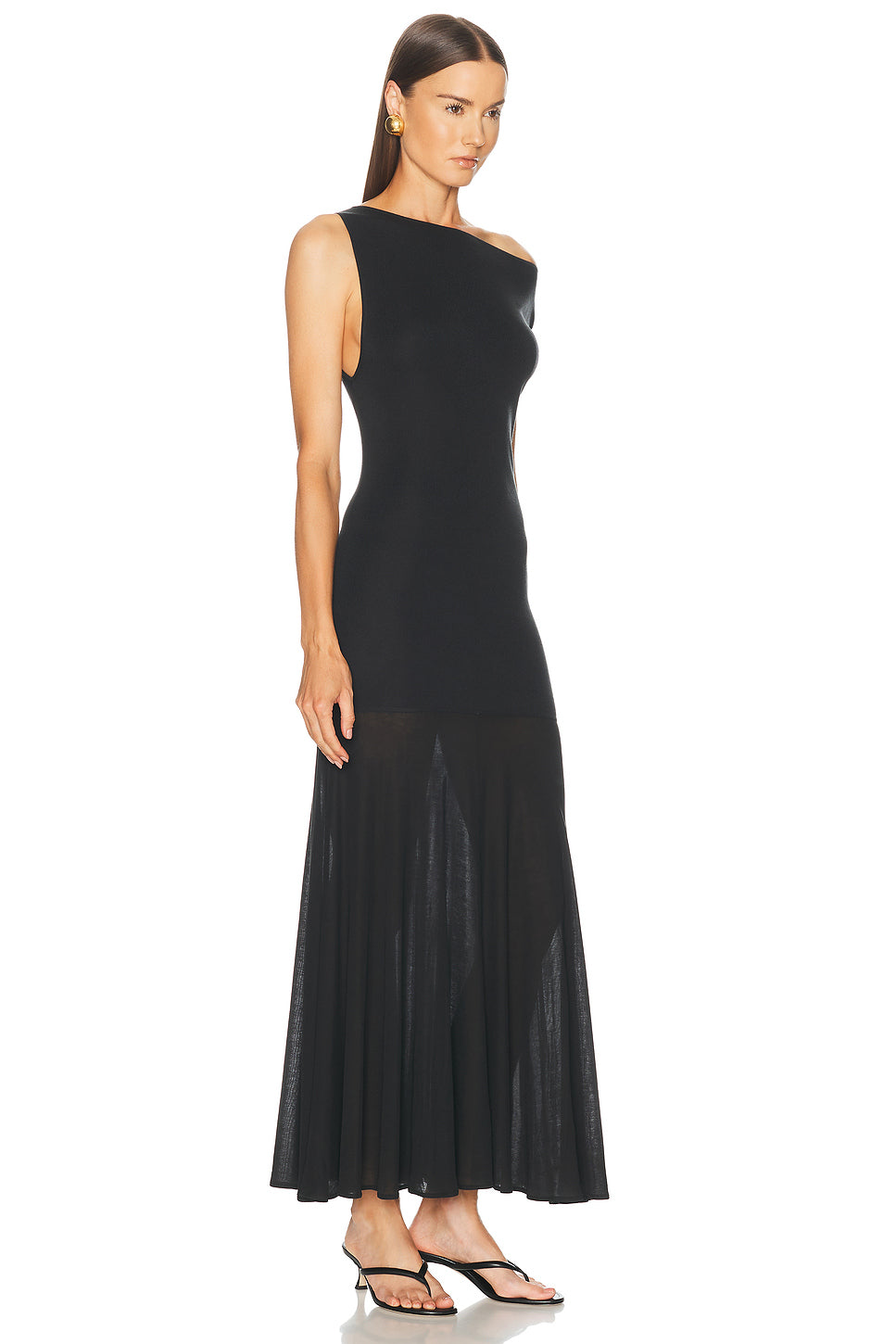 Fine Jersey Circle Hem Dress
