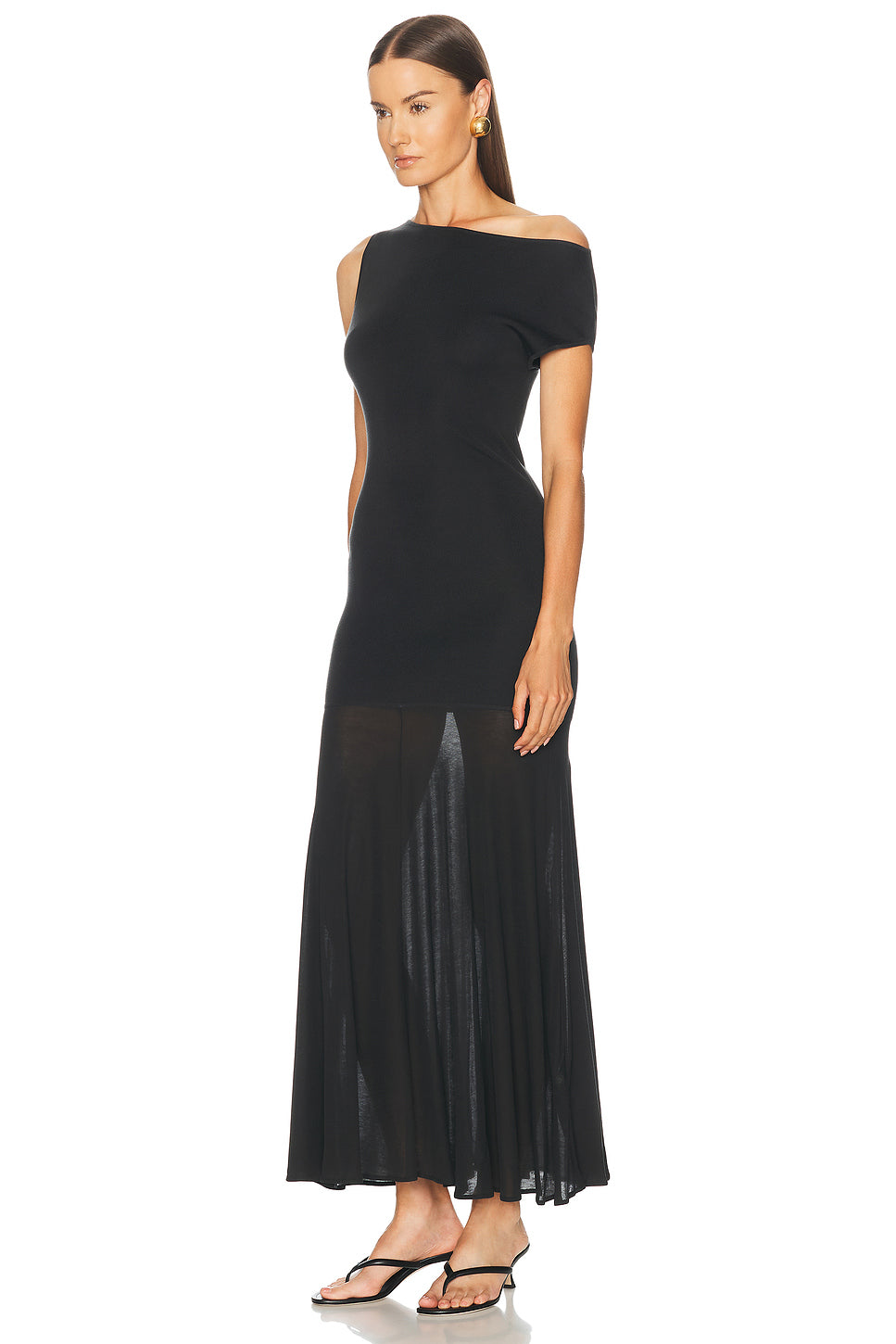 Fine Jersey Circle Hem Dress