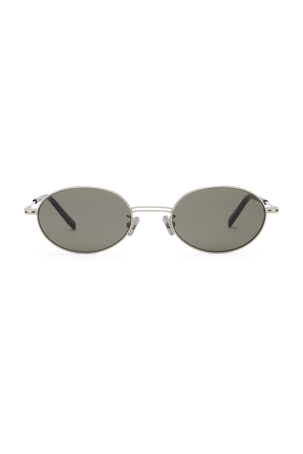 Fine Metal Oval Sunglasses